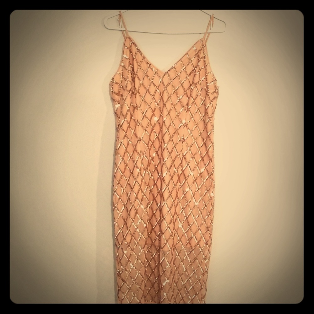 sequin dress
